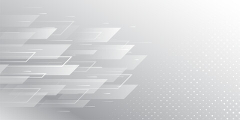 Poster - digital internet communication on grey background. wide cyber security internet and networking conce
