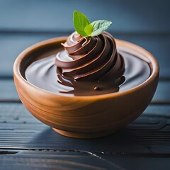 Canvas Print - bowl of chocolate