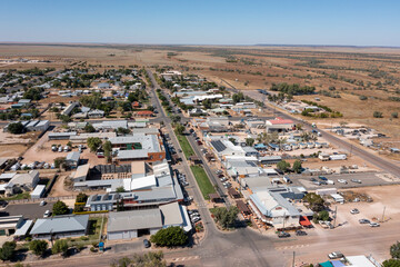 Wall Mural - the outback queensland town of winton.