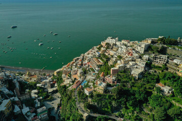 Wall Mural - Positano, Italy along the Amalfi Coast