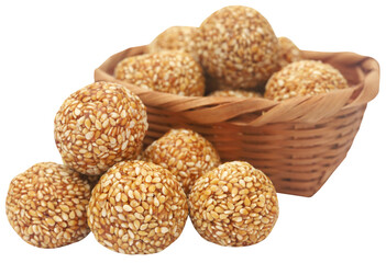 Poster - Sesame caramel laddu