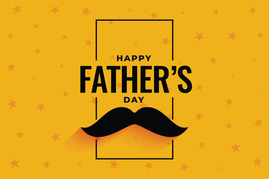 Father, Father's Day, Day, Mustache, Happiness