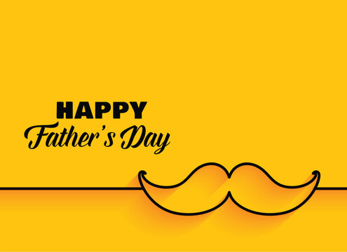Father, Father's Day, Day, Mustache, Happiness