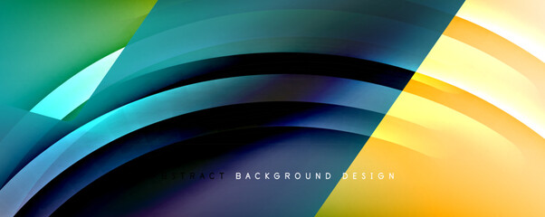 Trendy simple fluid color gradient abstract background with dynamic wave line effect. Vector Illustration For Wallpaper, Banner, Background, Card, Book Illustration, landing page