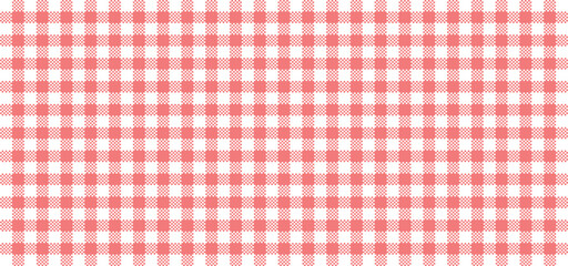 red fabric pattern texture - vector textile background for your design
