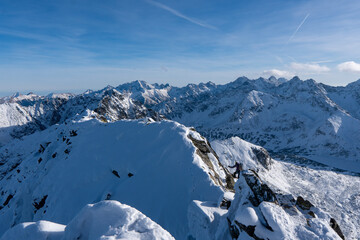 Wall Mural - eeriness mountain landscape, Tatry, Poland