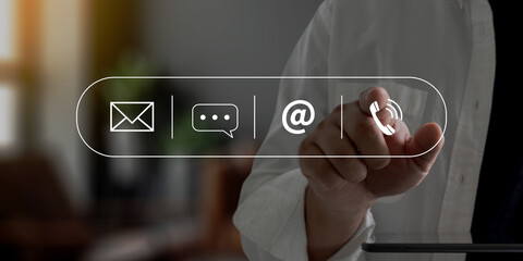 Poster - CONTACT US (Customer Support Hotline people CONNECT ) Call Customer Support.