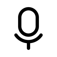 Poster - microphone icon