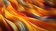 © FrankBoston - abstract orange swirling background with a warm fluid vibe, generative ai