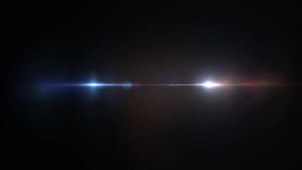 blue glow light colliding optical lens flares shiny animation set art animation abstract background 