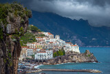 Fototapeta Tulipany - Wunderschönes Amalfi (amalfiküste)