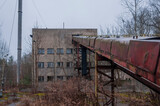 Fototapeta Paryż - Forgotten Forge: Unveiling Poland's Hidden Military Boiler Room in the Heart of the Forest