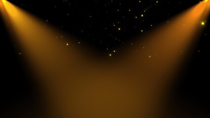 Poster - Gold spot lights