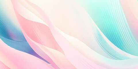 Wall Mural - soft focus dreamy pastel color background with copy space