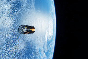 Wall Mural - spaceship in outer space. elements of this image furnishing nasa.
