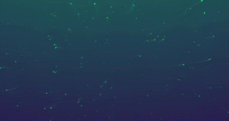 Wall Mural - abstract background of blue green gradient star dust particles