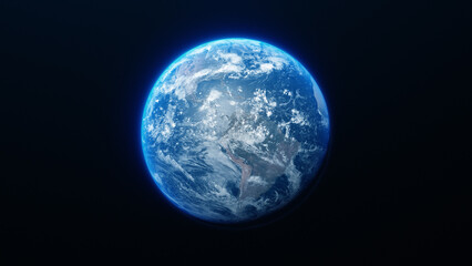 Wall Mural - planet earth from outer space.