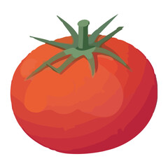 Sticker - Fresh organic tomato salad a healthy meal icon