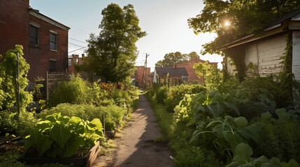 Urban Garden 1, Regenerative AI