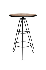 Wall Mural - Wooden table steel legs