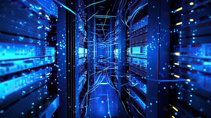 Poster - Digital Orchestra: Symphony of Server Racks, Powering AI and Neural Network Innovations, in State-of-the-Art Data Center Generative AI