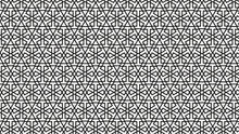Retro Brown Islam Seamless Geometry Pattern Background Eastern Style Ornament. Geometric Pattern. Seamless Texture Color Background. Element For Design. Illustration.