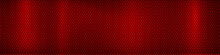 Perforated Red Metal Sheet Background. Red Metal Texture Steel Background. Perforated Sheet Metal. Metal Grill. Dark Red Metallic Background. Modern Technology Innovation Concept. Vector EPS10.