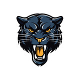 Fototapeta Młodzieżowe - Panther Mascot Panther Logo Design Panther Vector