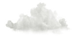 Fototapeta Przestrzenne - Png realistic clouds cumulus on transparent backgrounds 3d render