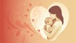 © nataliya_ua - mother and baby, ai generative