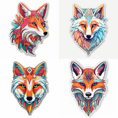 Sticker - fox