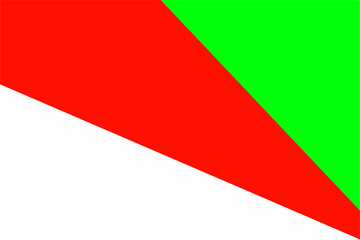 Wall Mural - pattern, the background is red white and green