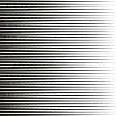 Wall Mural - abstract black horizontal line pattern for background
