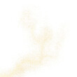 Leinwandbild Motiv Luxury Sparkles Shiny Gold Powder Glitter PNG Element shape