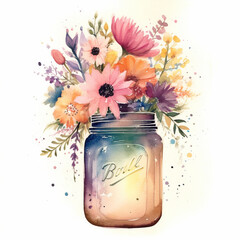 Wall Mural - bouquet of flowers