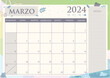 Calendario Planificador 2024 en Español - Mes de Marzo