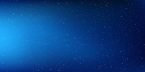 Wall Mural - a high quality background galaxy illustration with stardust and stars illuminating the space.