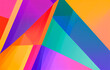 © Anton Dios - a colorful abstract background with a diagonal pattern of different colors. Generative AI