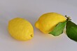 sicilian lemon on the light background
