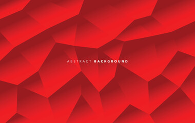 Sticker - red modern abstract background design