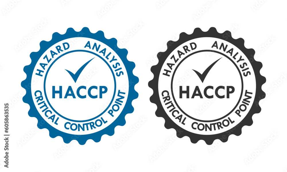 HACCP - Hazard Analysis and Critical Control Points concept background ...