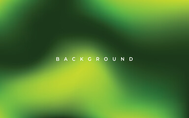 Wall Mural - abstract gradation green color background template, multicolor fluid wallpaper style vector graphic