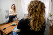 © Viviland - Female psychologist listening to her patient during therapy session.