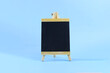 © Mhee Offset - chalkboard on blue background ready to insert promotional text