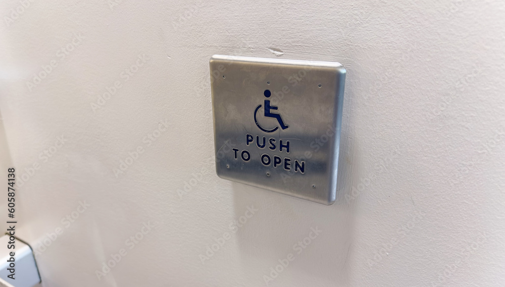 Blue handicap sign: a symbol of accessibility, inclusivity, equal ...