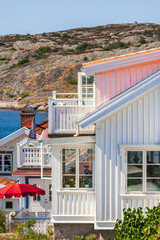 Sticker - Summer house in the Swedish archipelago a sunny summer day