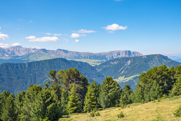 Wall Mural - view of the alps in the dolomites