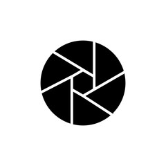 camera lens glyph