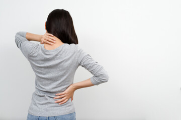 lower back pain is usually caused by a muscle injury. broken pillow