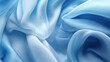 Blue sateen background. Ai generated illustration.